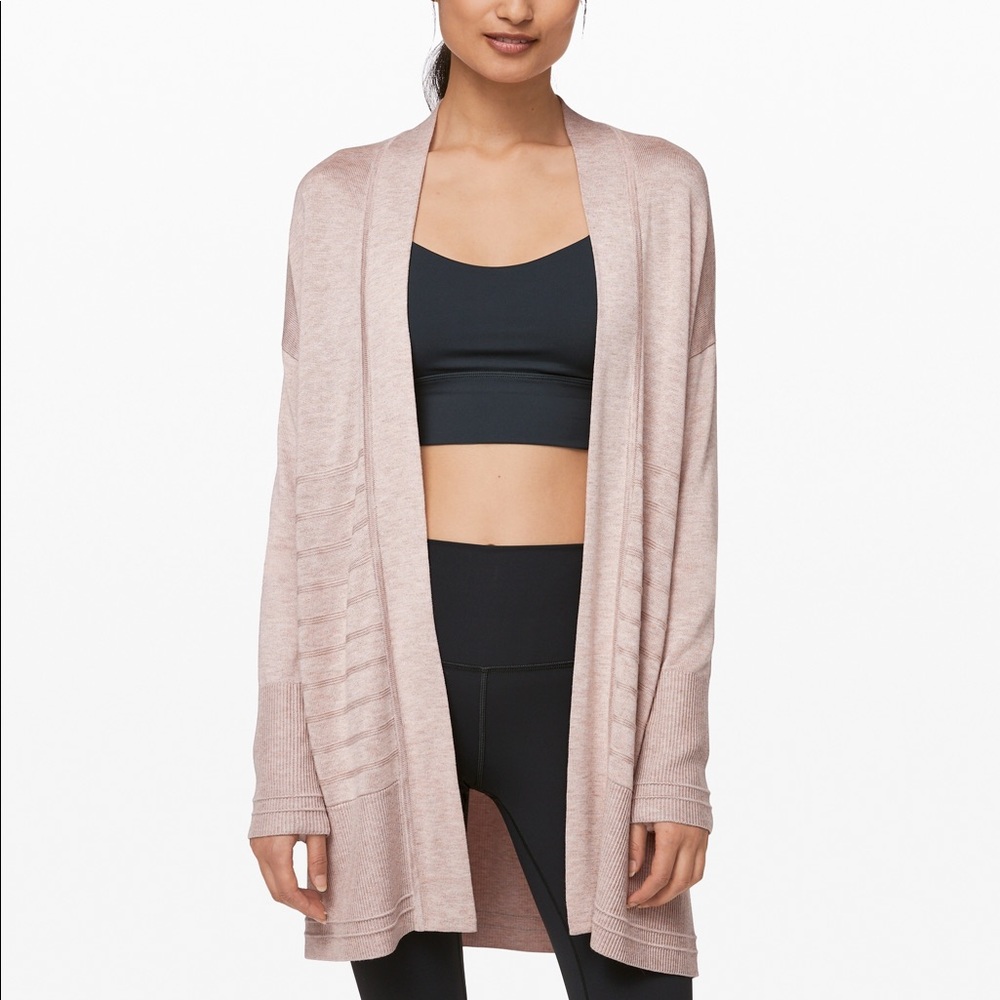 Lululemon graceful embrace sweater/wrap NWOT